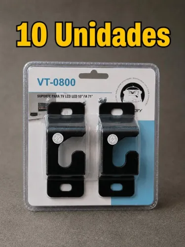 Kit 10 Suporte Tv Parede Completo