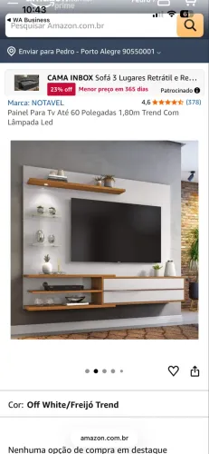 PAINEL PARA TV (NOVO)