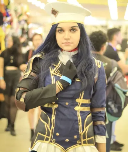 Cosplay Caitlyn Kiramman Arcane Lol tamanho P/M