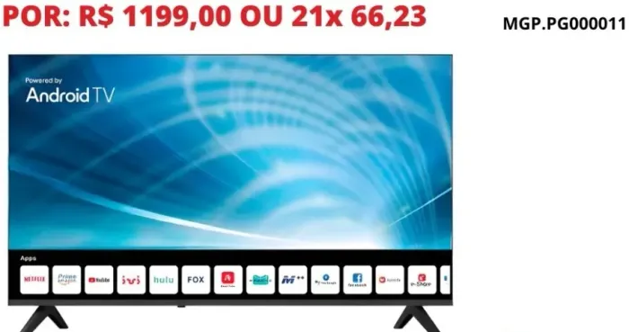 SMART TV 40 POLEGADAS