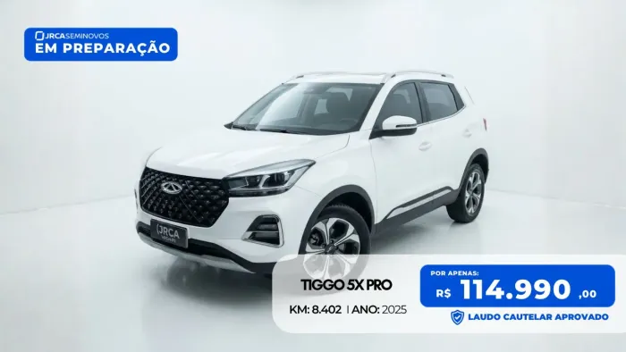 Chery Tiggo 5X Pro 1.5 Turbo Flex Aut. 2025
