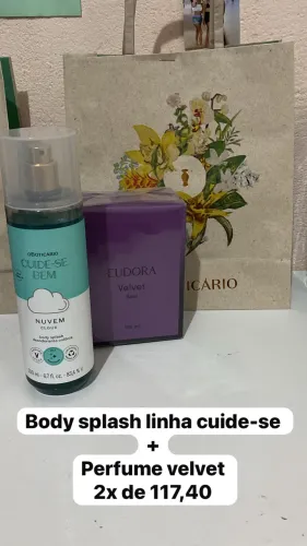 Perfume, Hidratante, body splash é muito mais 
