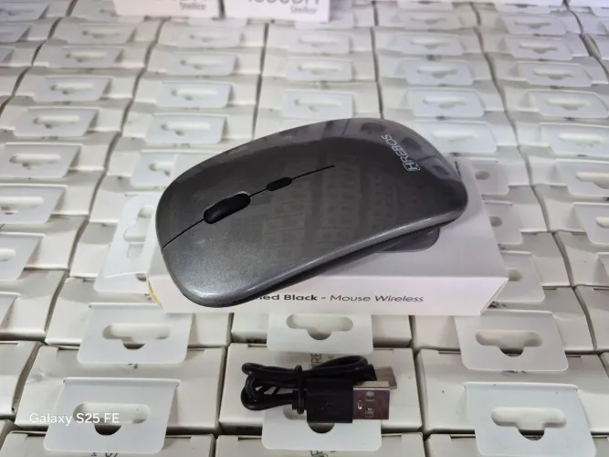MOUSE WIRELESS BRUSHED BLACK REF: HS-526/IF-