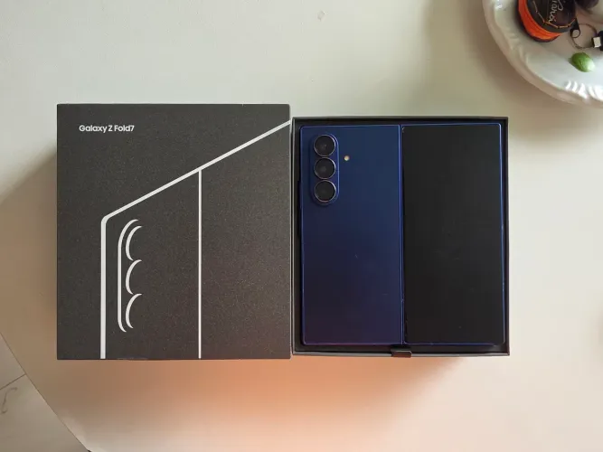 Galaxy Z fold 7 16/1tera azul