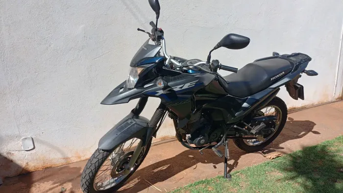 Xre 190 2021 econômica azul perolado troco moto biz cg 150 bros 160 menor valor e volta