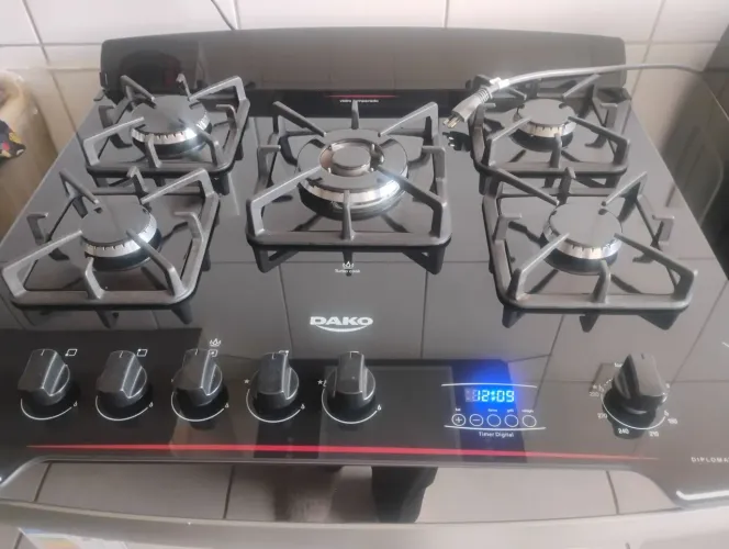 Troco fogão novo Dako Diplomata grill 