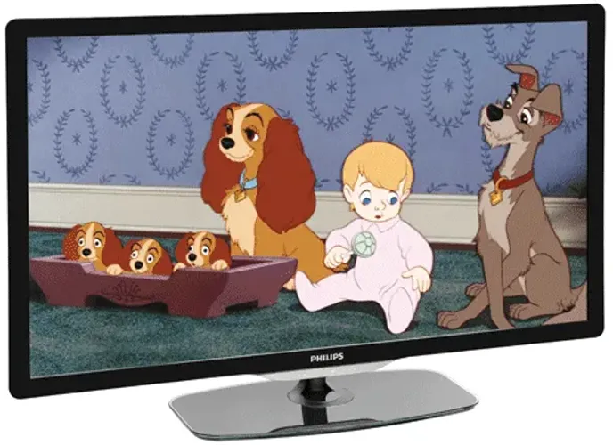 TV Philips 40? com defeito na película da tela