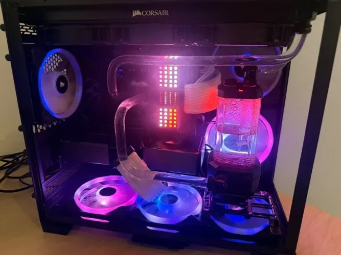 PC Gamer I9 11900k l 3070ti Founders Edition l 32 GB RAM l WC Custom