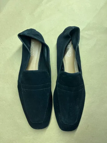Mocassim de camurça preto (Arezzo)