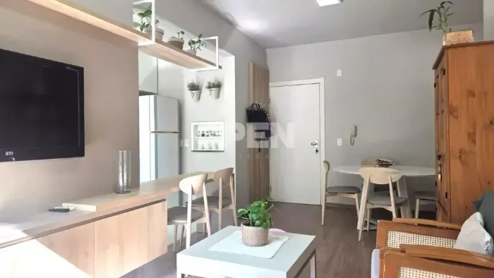 Apartamento à Venda no Condomínio Vida Viva Clube Centro 1 Dormitório, 63m²