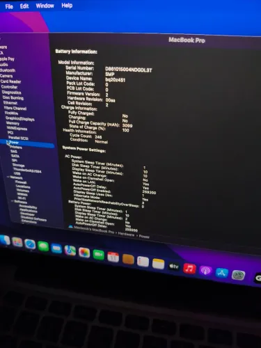 MacBook pro 2015 16 gb ram 512 ssd