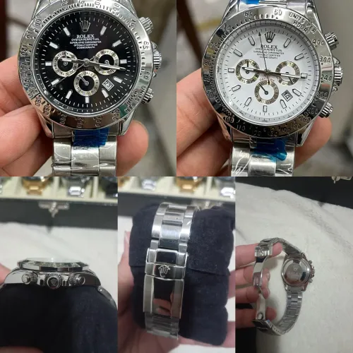 Relógio rolex Daytona, 1 linha, todos os ponteiros funcional