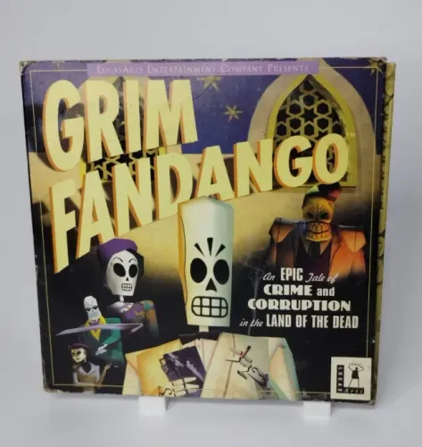 Grin Fandango (PC CD-ROM) CDs Originais - Jogo raríssimo da LucasArts