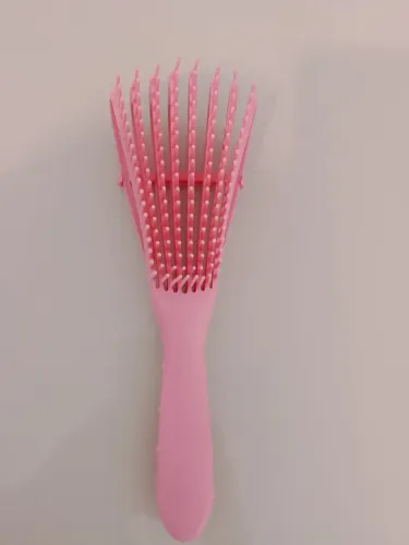 Escova Polvo Para Cabelo Cacheado
