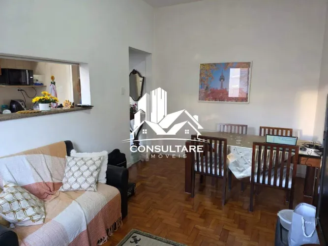 Apartamento no Boqueirão Santos/SP Frente para o Mar - Venda: 466.000,00