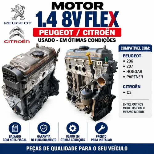 ? MOTOR PEUGEOT / CITROËN 1.4 8V FLEX