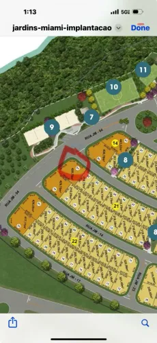 Lote/Terreno para venda com 420 metros quadrados em Jardins Miami - Aparecida de Goiânia -