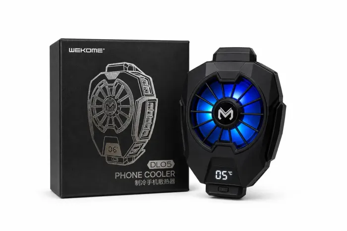 Cooler para Celular MEMO DL05 Gamer | Silencioso | Resfria até 5°C