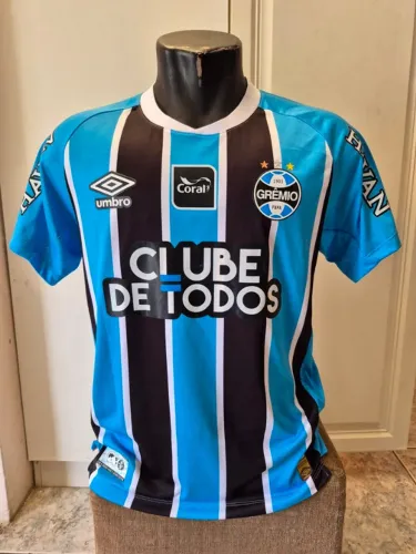 Camisa do Grêmio tricolor de jogo do William - Tamanho M