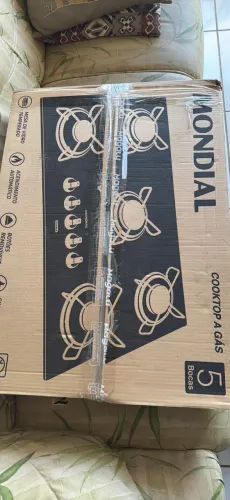 Vendo cooktop mondial 5 bocas