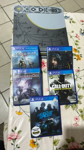 ? PS4 Pro Edição Limitada God of War - Raridade!