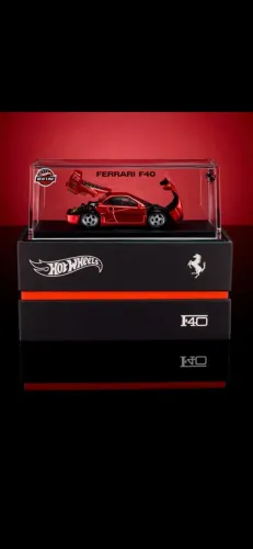 Ferrari F-40 hot wheels RLC lacrada já no brasil
