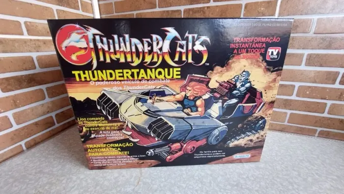 Caixa Vazia ThunderTanque ThunderCats Anos 80 Otima Qualidade