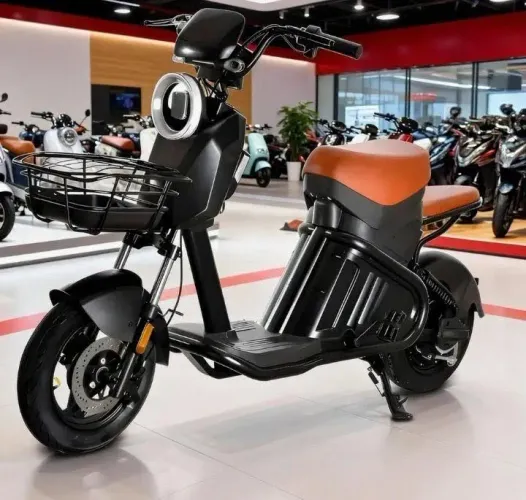 Bicicleta elétrica N10 com pouca semanas de uso 