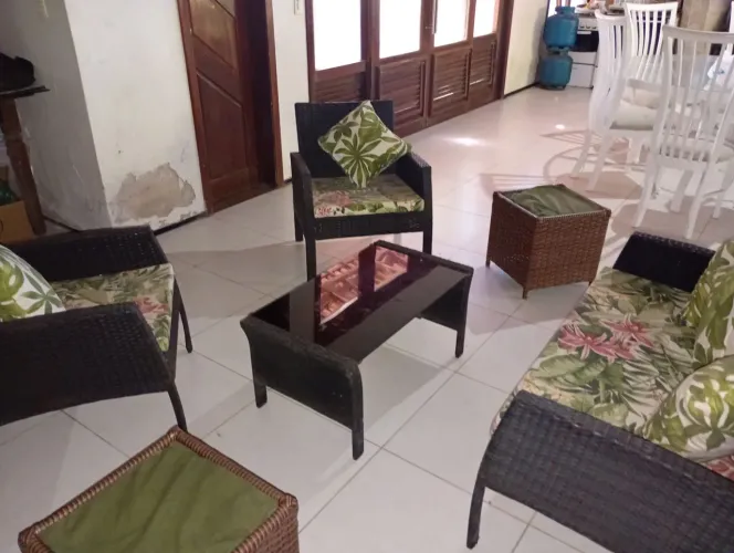Conjunto de cadeiras para deck, varanda ou jardim 