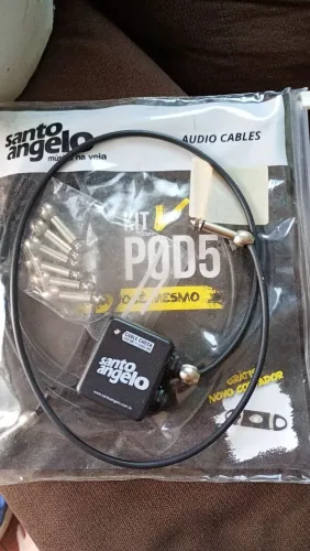 Cabos para pedais de guitarra