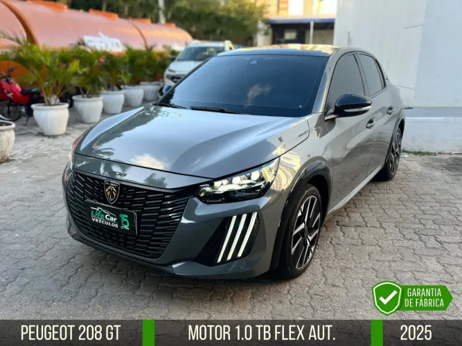 Peugeot 208 GT 1.0 Turbo Flex 5P Aut. 2025