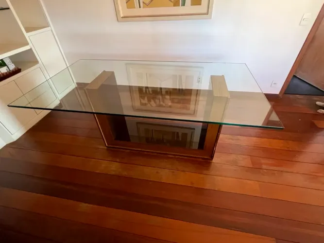 Mesa de vidro para sala de estar cozinha etc