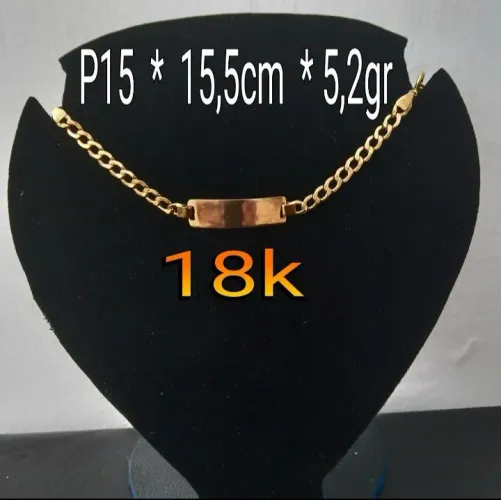 PULSEIRA OURO 18K