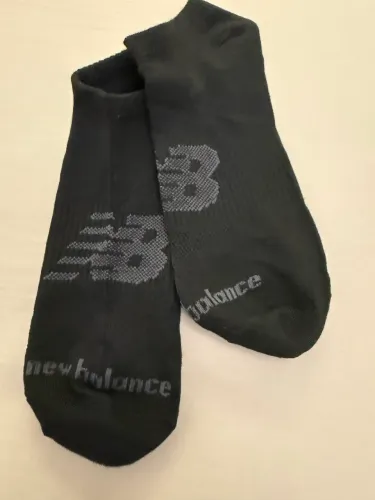 Meias New Balance importadas para fitness 04 pares cor preto