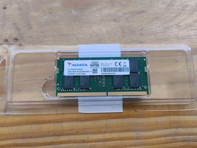 Memória Ram 16gb 3200Mhz DDR4 - Notebook