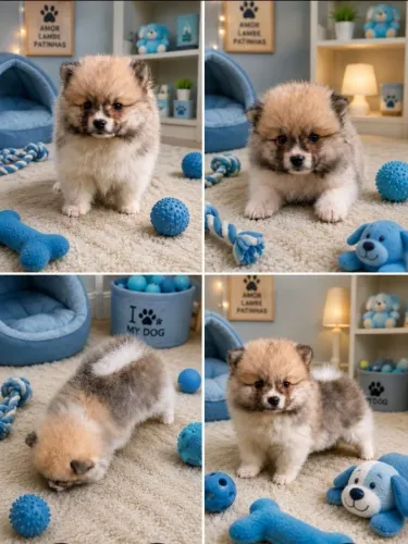 Spitz Alemão anão / lulu da pomerânia