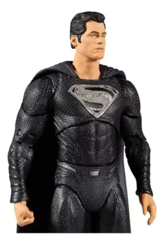 Dc McFarlane Liga da Justiça Superman Black Fun