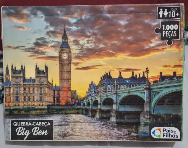 Quebra Cabeça - Big Ben - 1000 peças