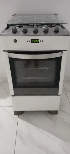 Fogão Brastemp elétrico funcionando perfeitamente