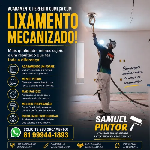Pintor profissional Caruaru