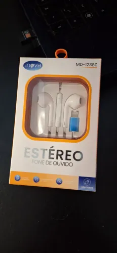 Fone para iPhone com microfone