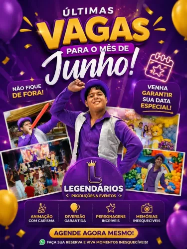 ANIMAÇÃO DE EVENTOS