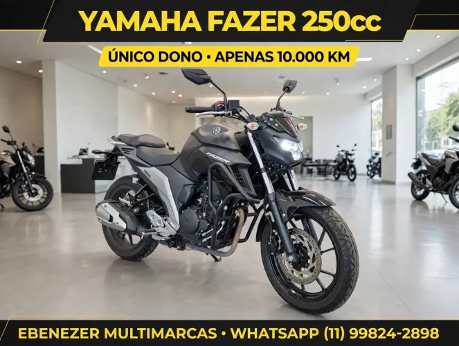 YAMAHA FAZER 250cc ÚNICO DONO