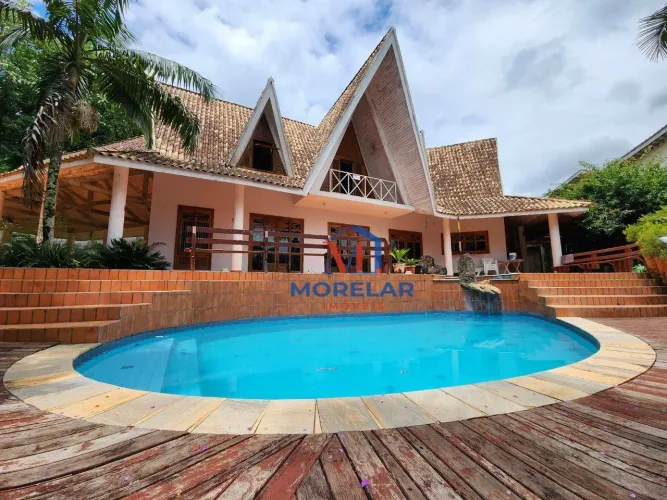 Casa em Condomínio com 5 quartos para alugar, 512 m² por R$ 13.000/mês - Serra da Cantarei
