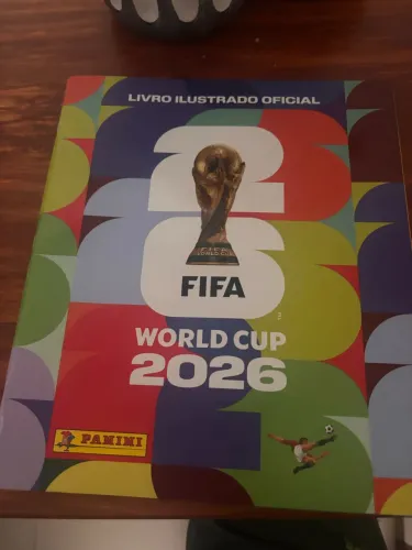Álbum Oficial Copa do Mundo 2026 + 544 Figurinhas | 34 Especiais | Nunca Colado