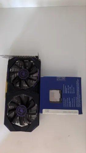 Placa de Vídeo GTX 1660 Super + Processador i3 10100