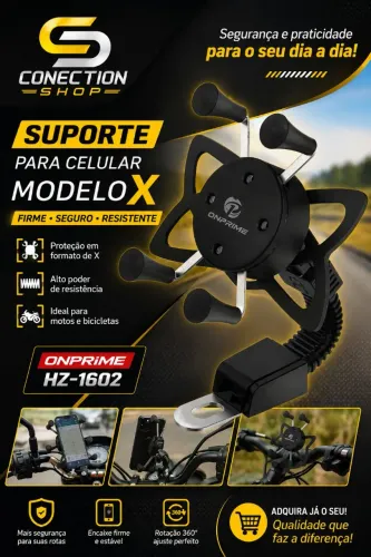 Suporte Celular Moto/Bike