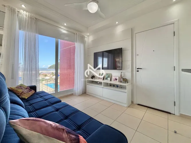 Apartamento frente mar no Centro de Bertioga