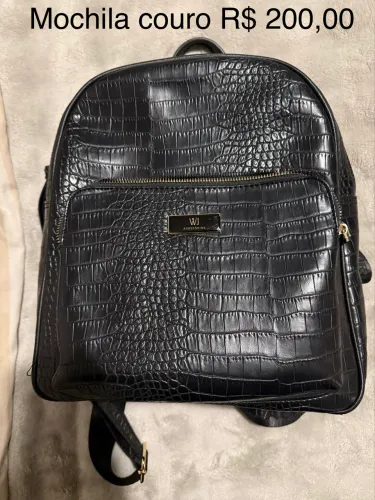 Mochila couro