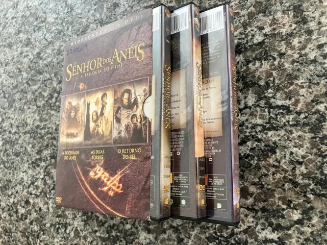 Box DVD Trilogia: O Senhor dos Anéis (6 DVDs)